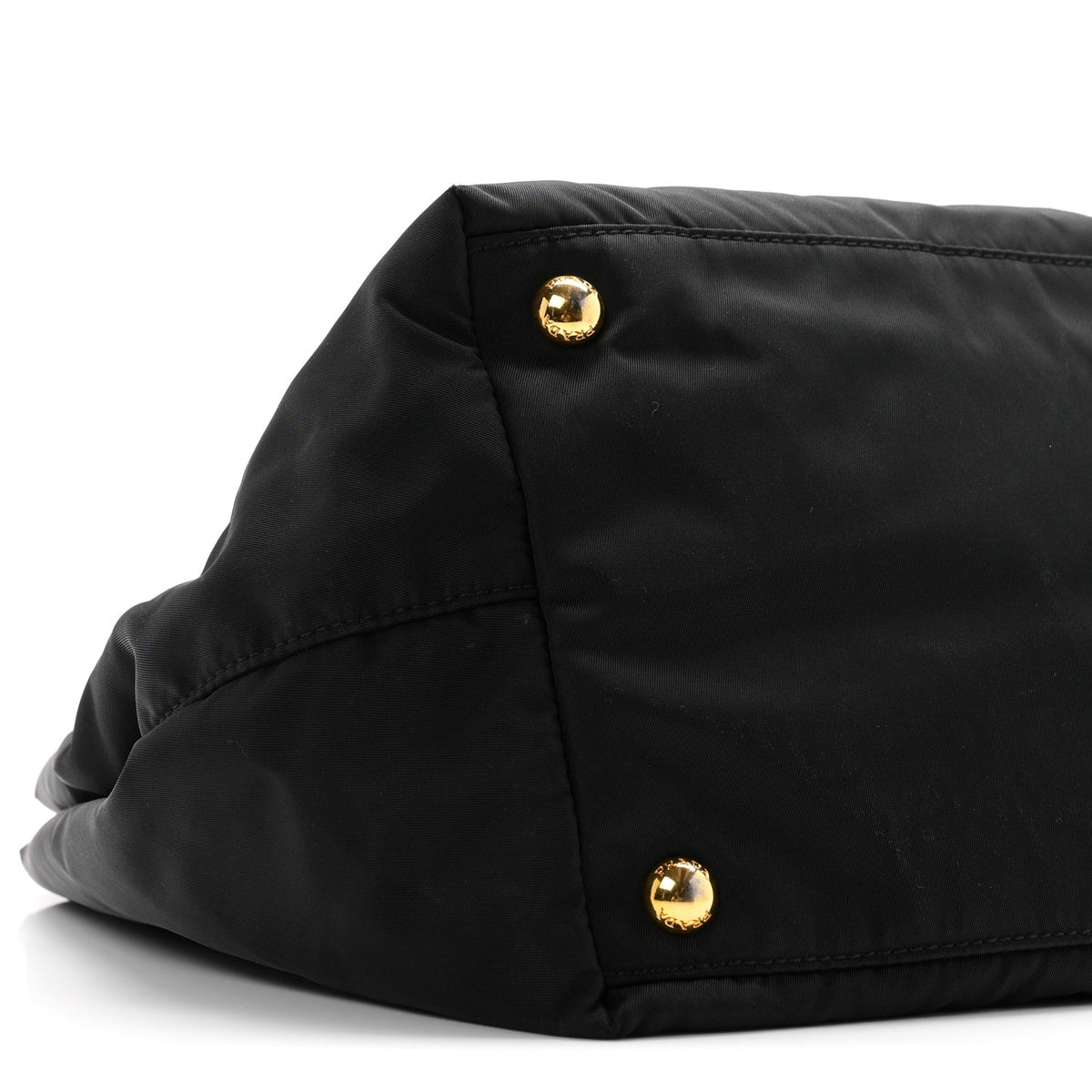 Prada Nylon Tessuto Fiocco Bow Tote Black 9 of 11