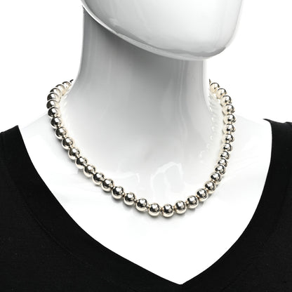 Tiffany Sterling Silver 10mm Hardwear Ball Necklace 2 of 4