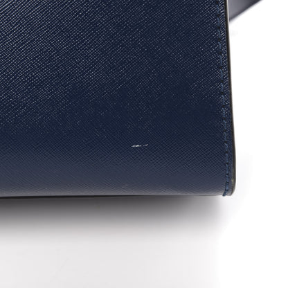 Marc Jacobs Saffiano Little Big Shot Tote Navy 12 of 13