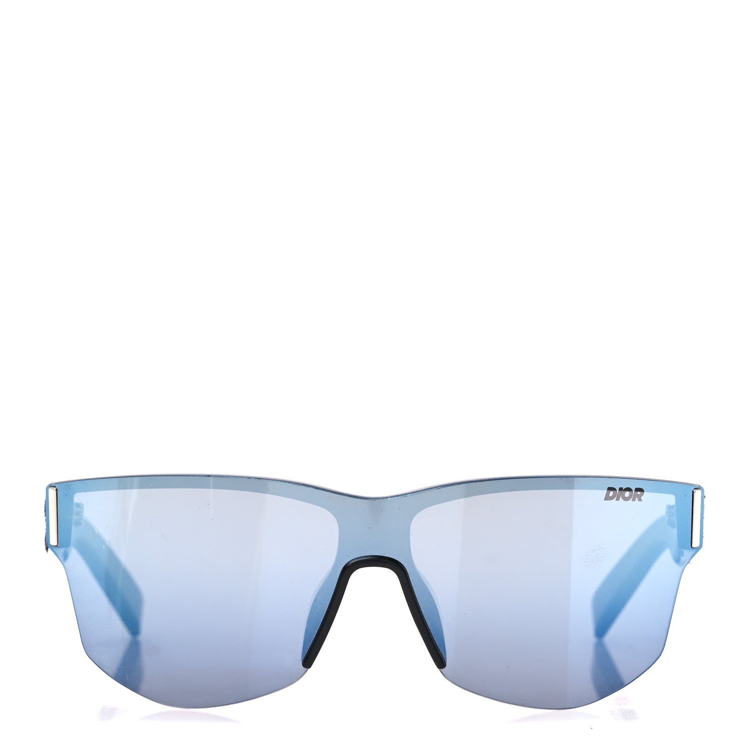 Christian Dior Acetate Mirrored Diorxtrem M2U Mask Sunglasses Black 2 of 7