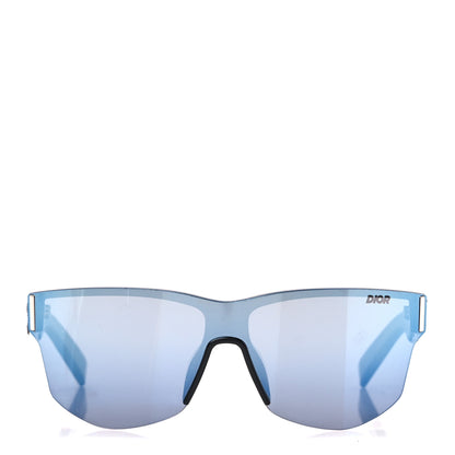 Christian Dior Acetate Mirrored Diorxtrem M2U Mask Sunglasses Black 2 of 7