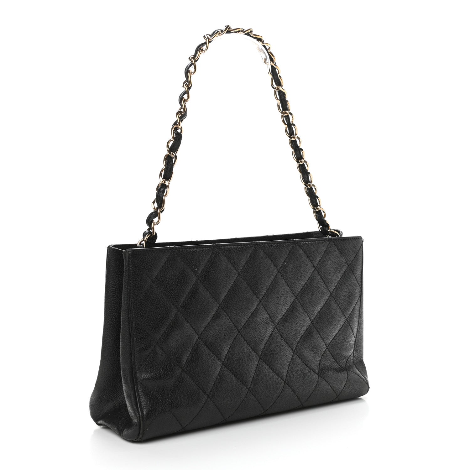 Chanel Caviar Quilted Shoulder Bag Black 3 of 11