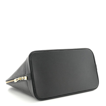 Louis Vuitton Epi Alma PM Black 4 of 10