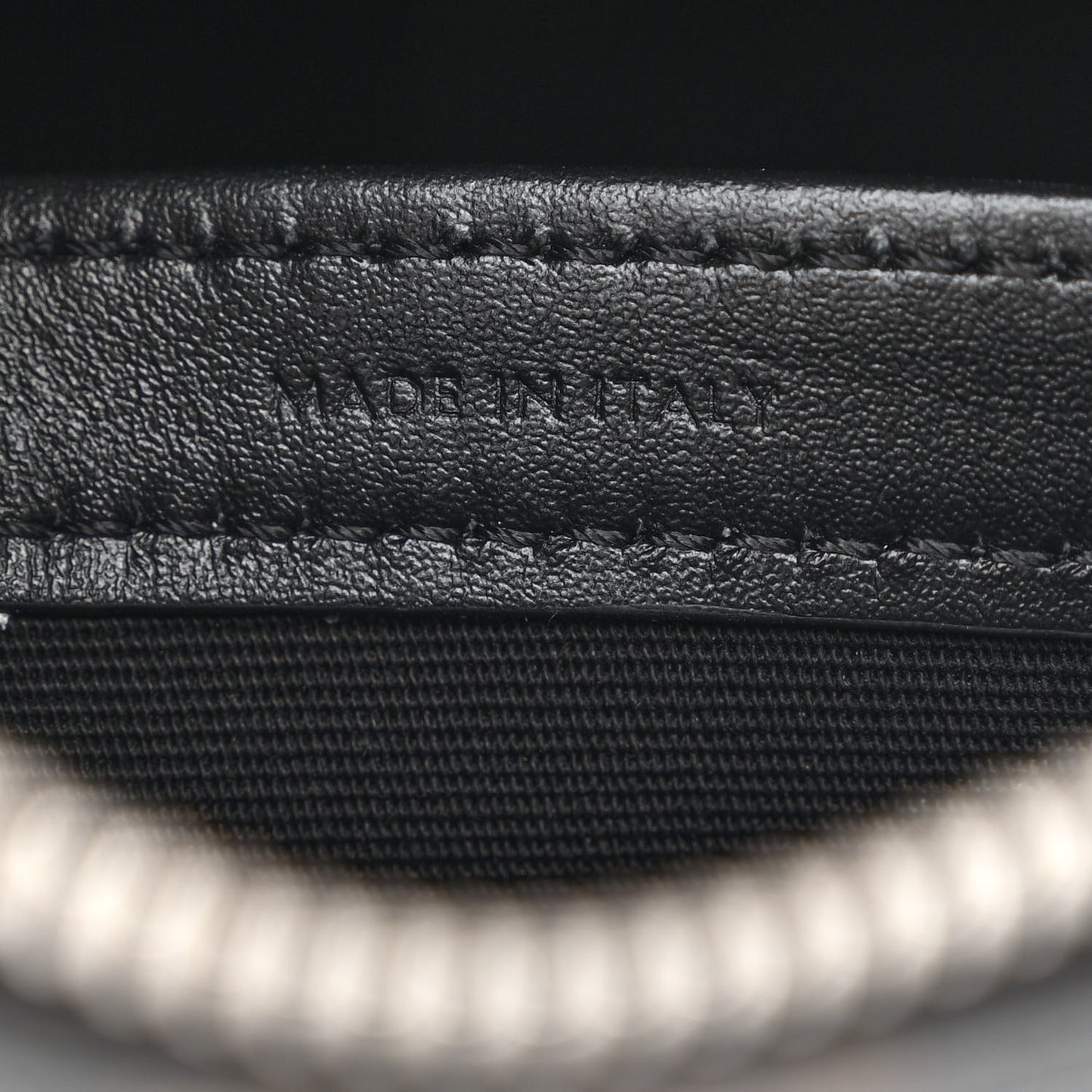 Triomphe Canvas Small Messenger Bag Black