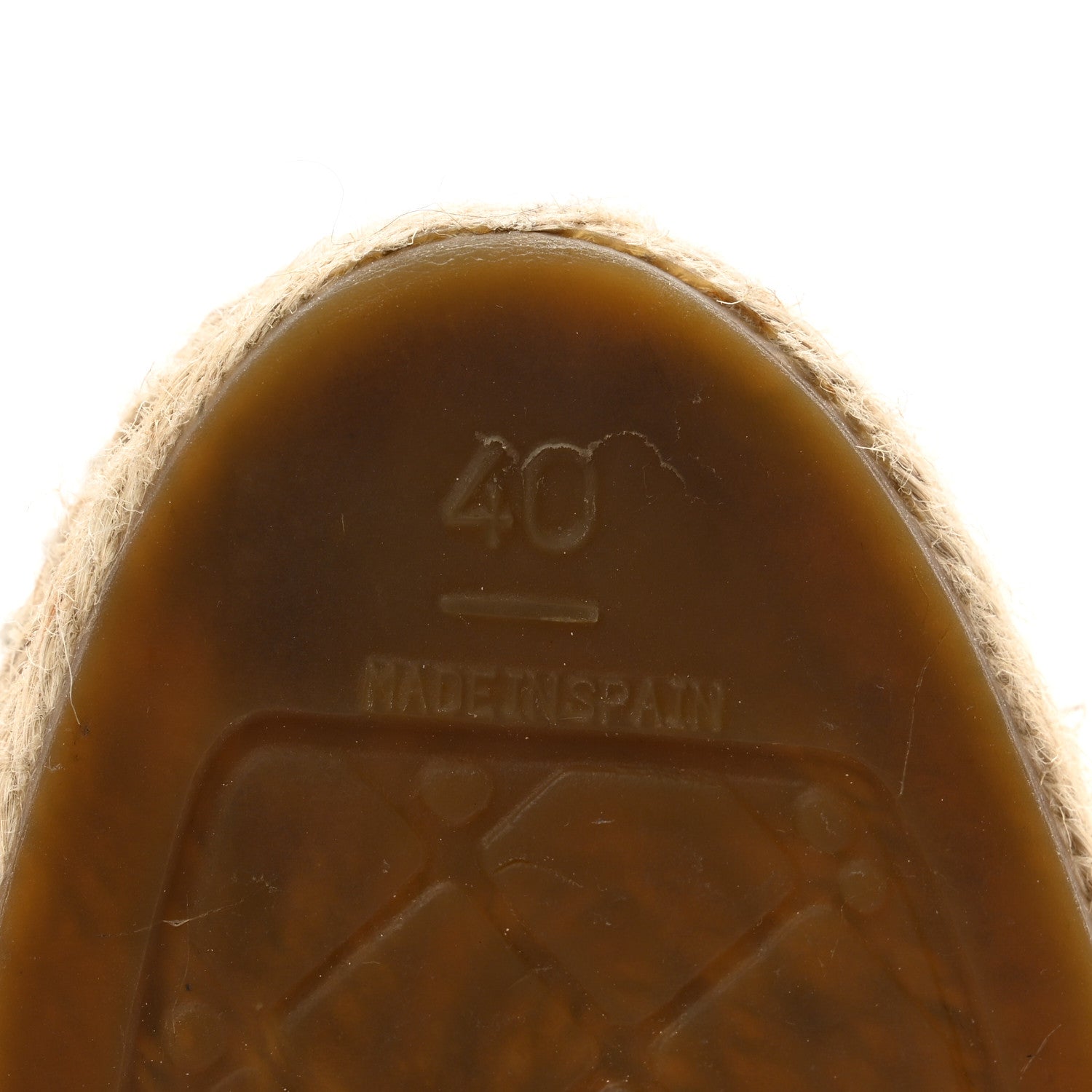 Chanel Iridescent Goatskin CC Espadrille Mules 40 Ivory Black 7 of 10