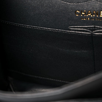 Chanel Metallic Calfskin Quilted 2.55 Reissue 226 Flap Charcoal 13 of 21