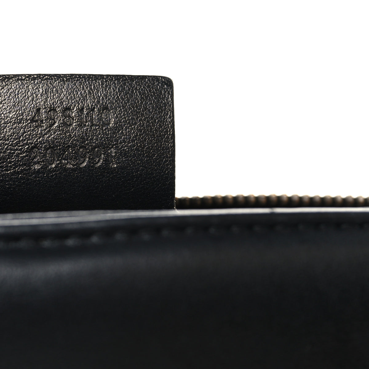 Gucci Calfskin Matelasse Small GG Marmont Top Handle Shoulder Bag Black 7 of 10