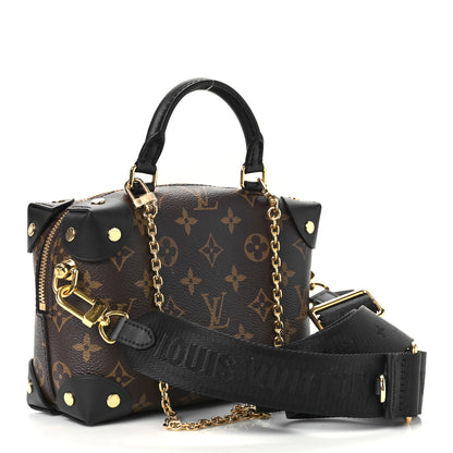 Louis Vuitton Monogram Petite Malle Souple Black 4 of 9
