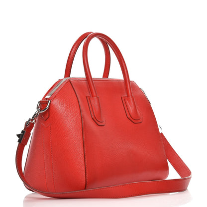 Givenchy Sugar Goatskin Small Antigona Medium Red 4 of 14