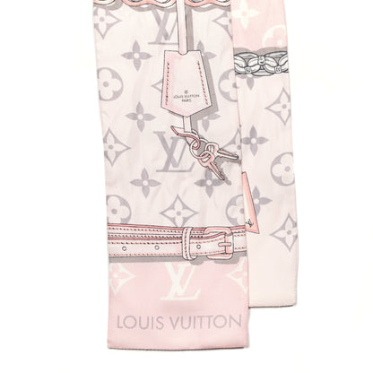 Louis Vuitton Silk Monogram Confidential Bandeau Light Pink 3 of 3