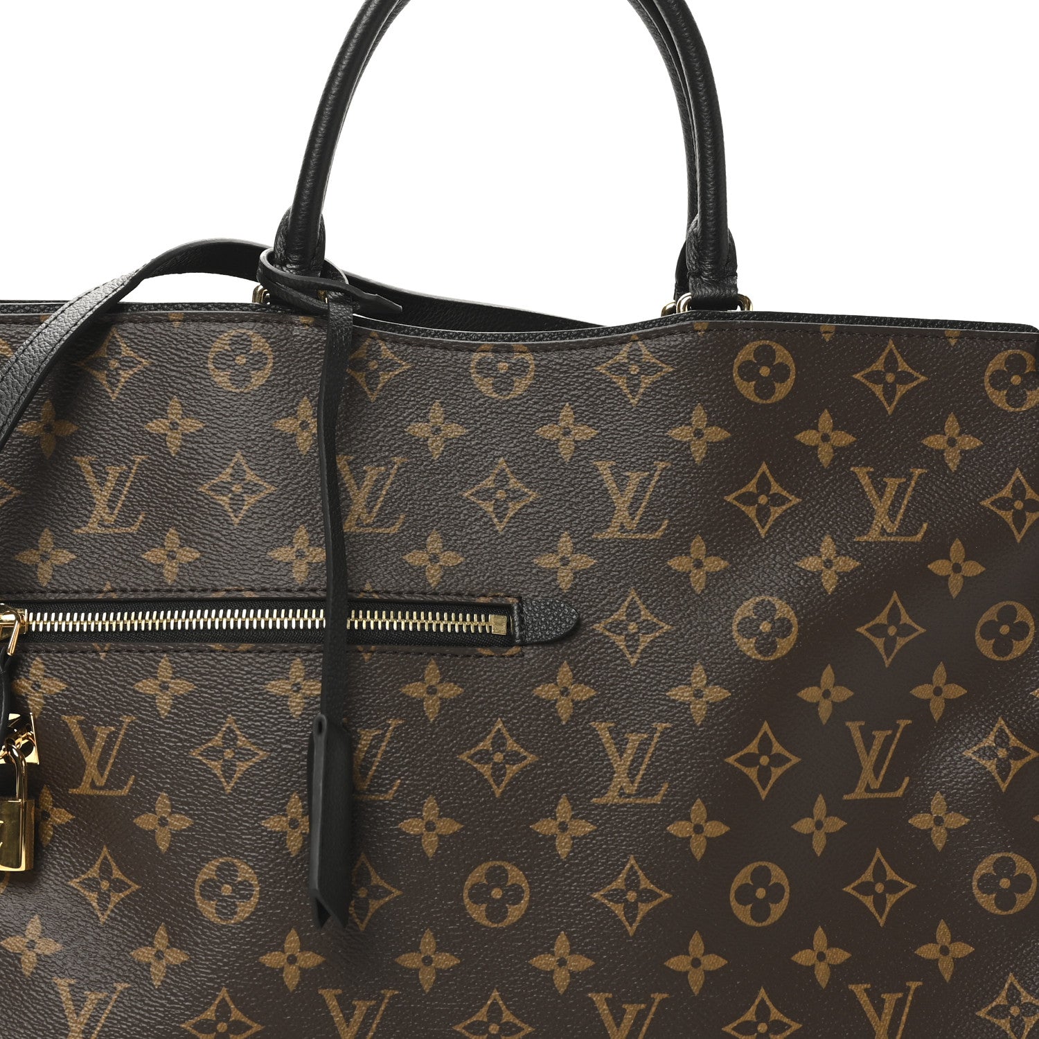 Louis Vuitton Monogram Popincourt MM Black 7 of 9
