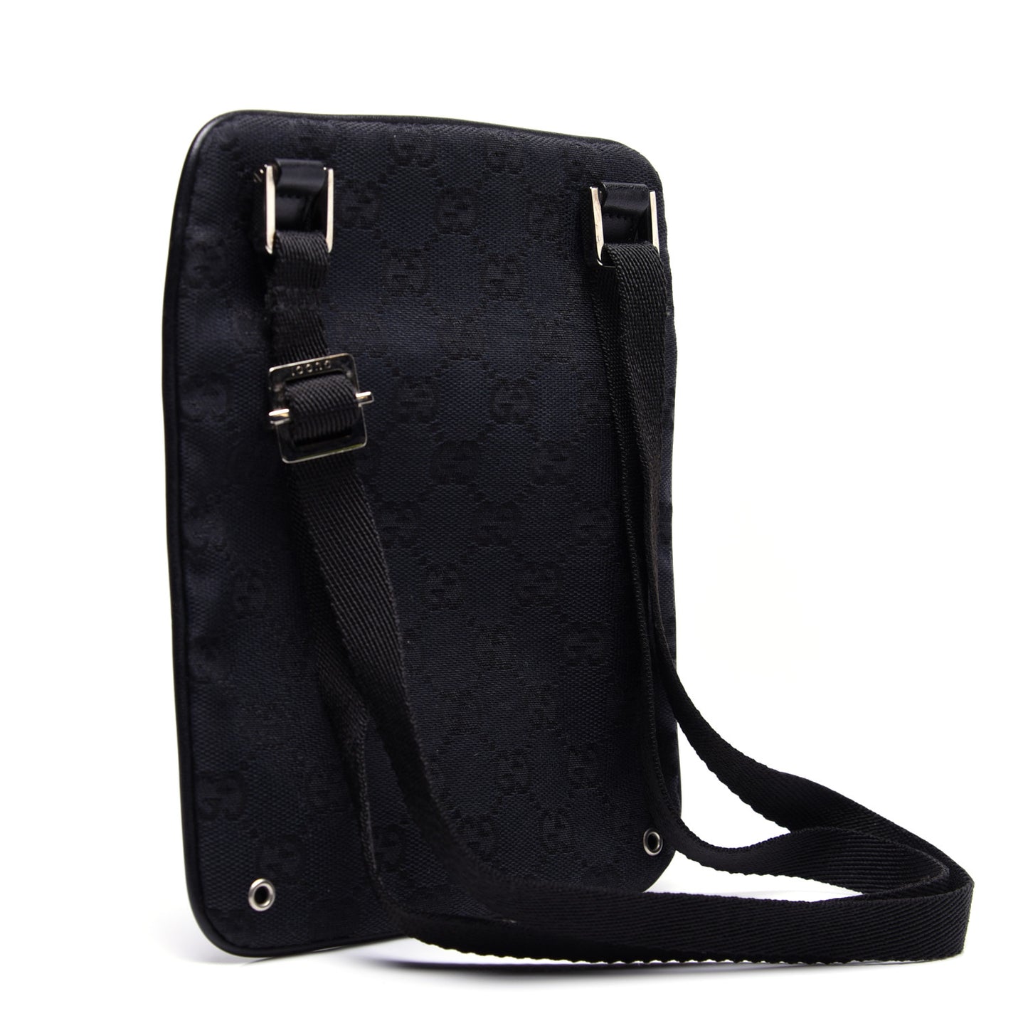 Monogram Small Messenger Black