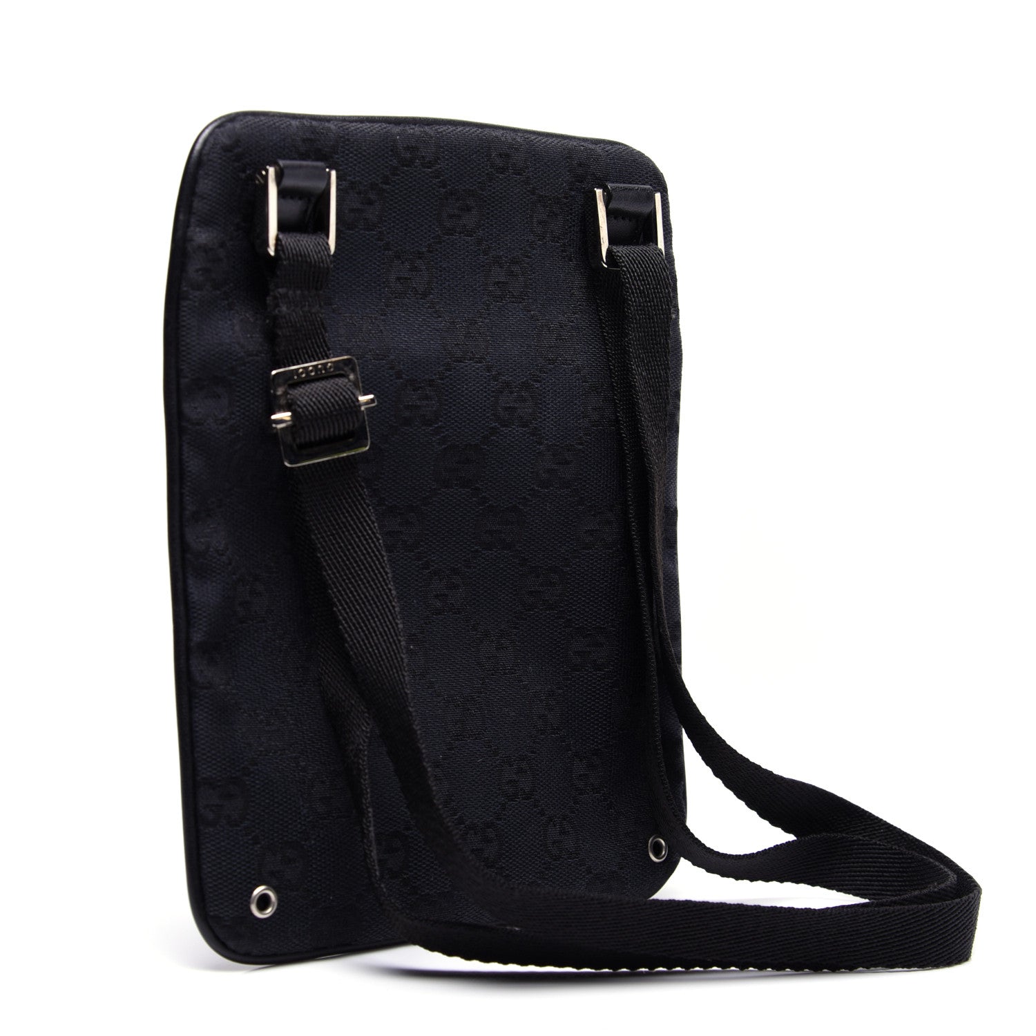 Gucci Monogram Small Messenger Black 3 of 10
