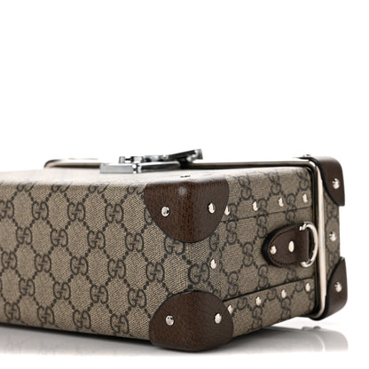 Gucci GG Supreme Monogram Globe-Trotter Beauty Case Brown 9 of 9