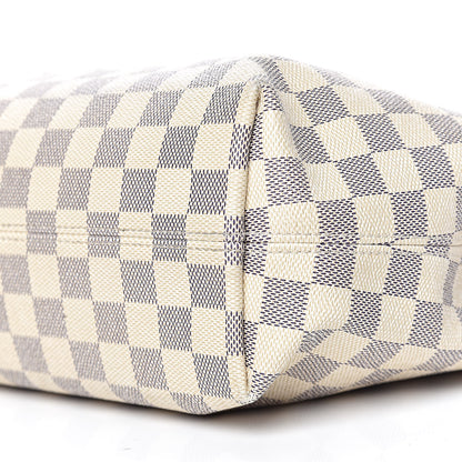 Louis Vuitton Damier Azur Graceful PM Rose Ballerine 12 of 14