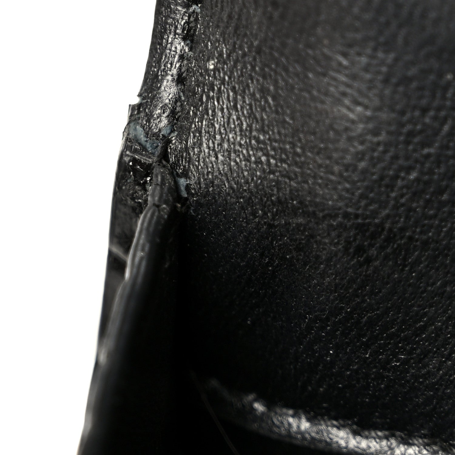 Balenciaga Shiny Calfskin Monochrome Crocodile Embossed Small Hourglass Top Handle Bag Black 14 of 14