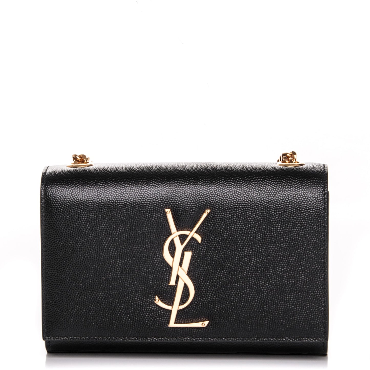 Grain De Poudre Small Monogram Kate Satchel Black