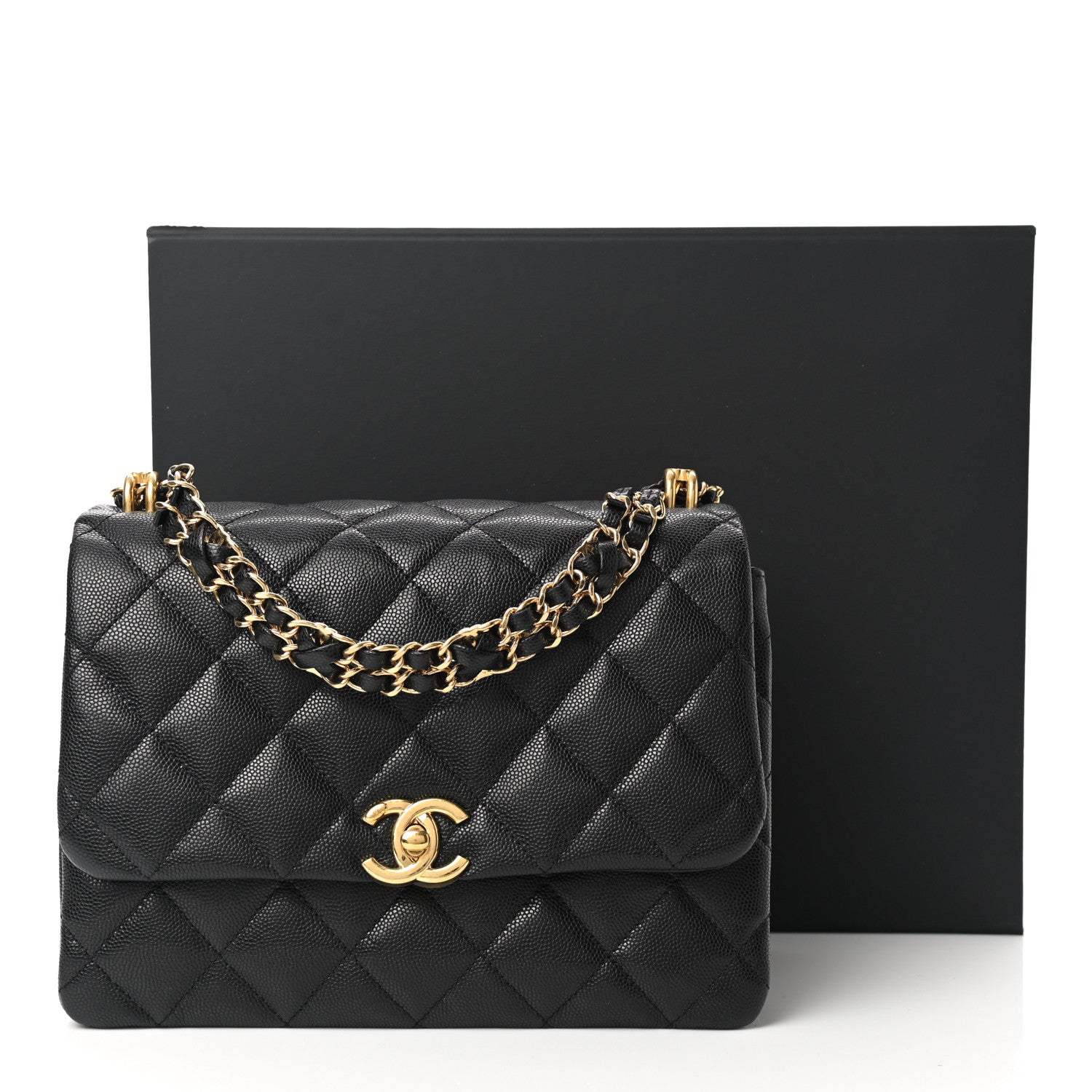Chanel Caviar Quilted Coco First Flap Black 11 of 11