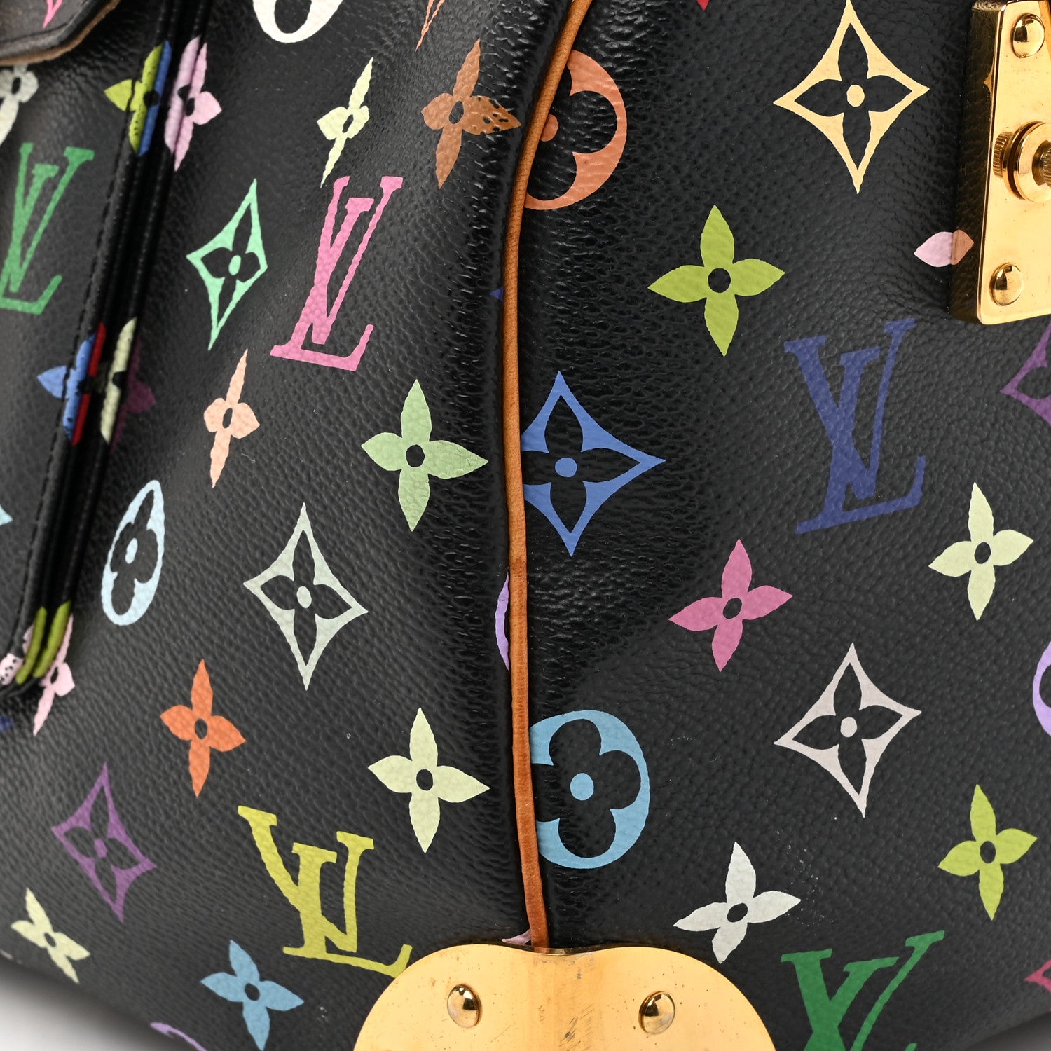 Louis Vuitton Monogram Multicolor Speedy 30 Black 15 of 15