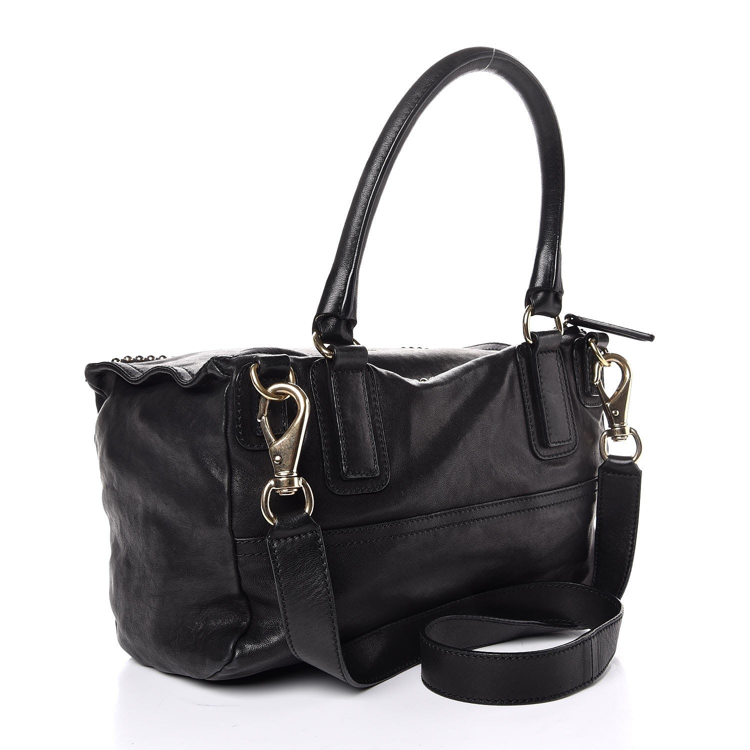 Givenchy Washed Lambskin Medium Studded Pandora Black 4 of 8