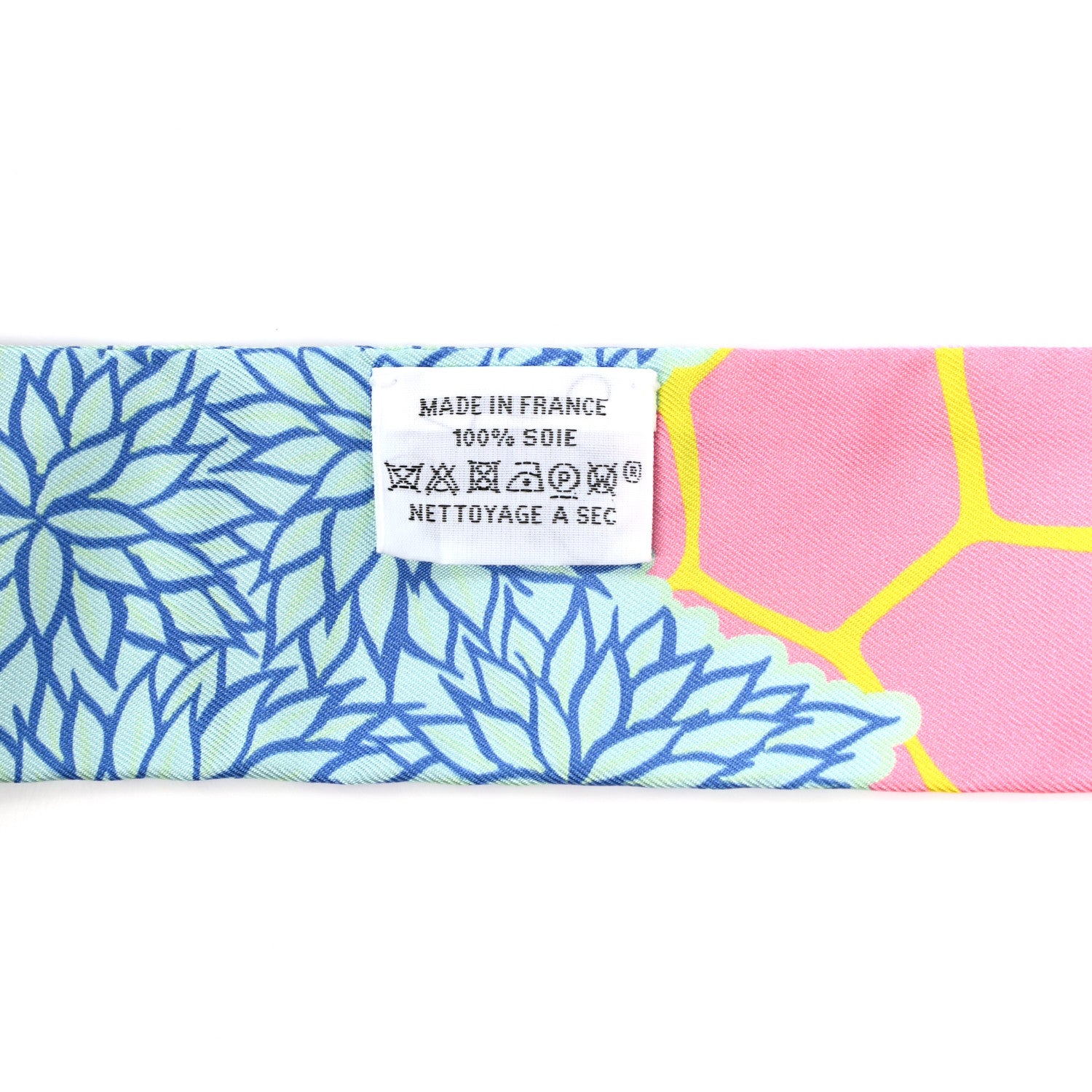 Hermes Silk The Three Graces Twilly Rose Bonbon Canard 2 of 4