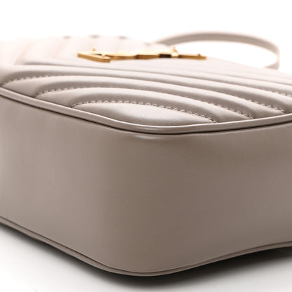 Saint Laurent Calfskin Matelasse Monogram Lou Camera Bag Greyish Brown 10 of 10
