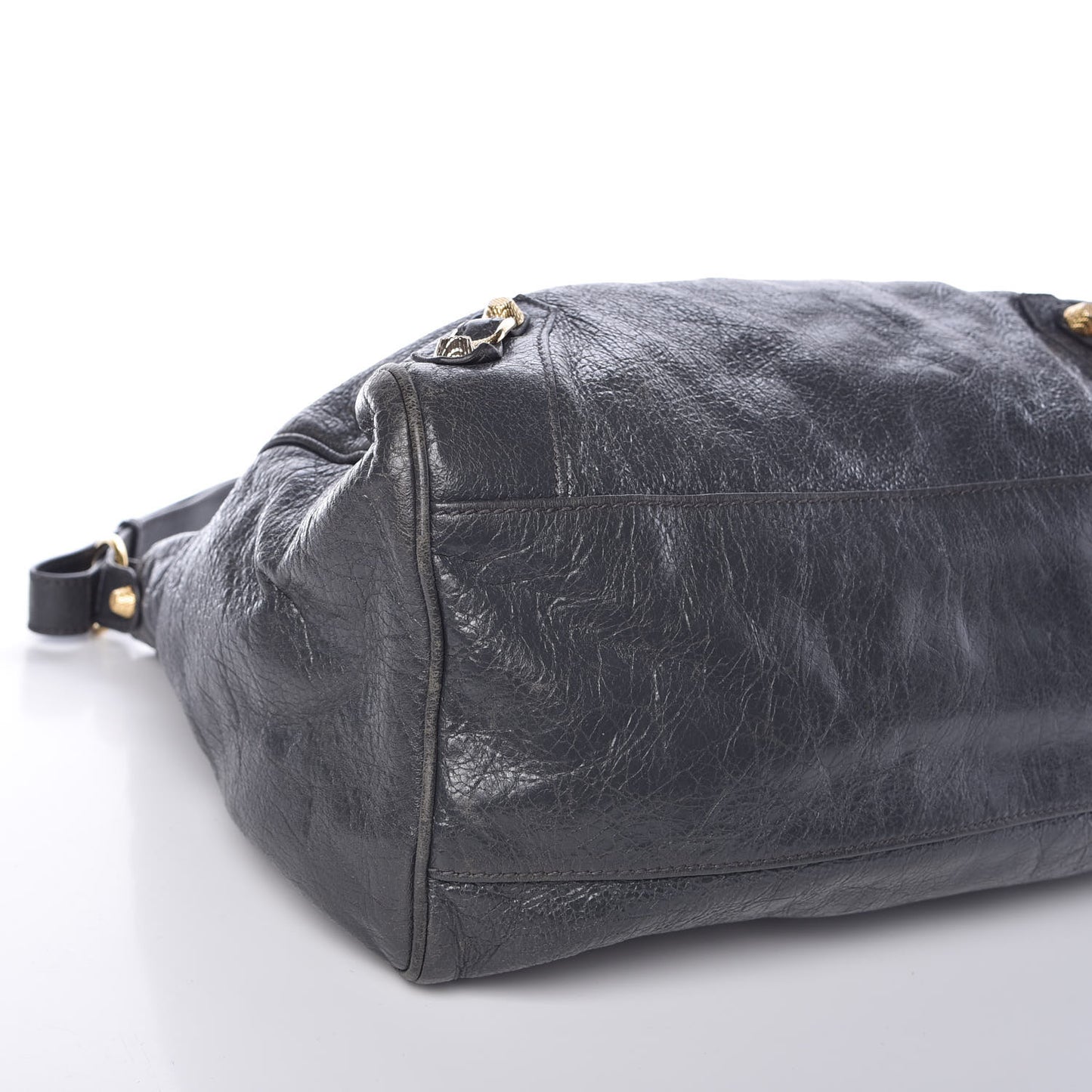 Agneau Giant 12 Gold Hardware Velo Gris Fossile Anthracite