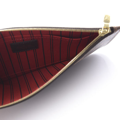 Louis Vuitton Damier Ebene Neverfull MM GM Pochette 5 of 10