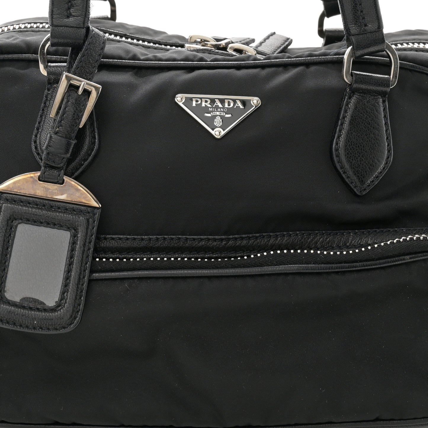 Tessuto Nylon Shoulder Bag Black