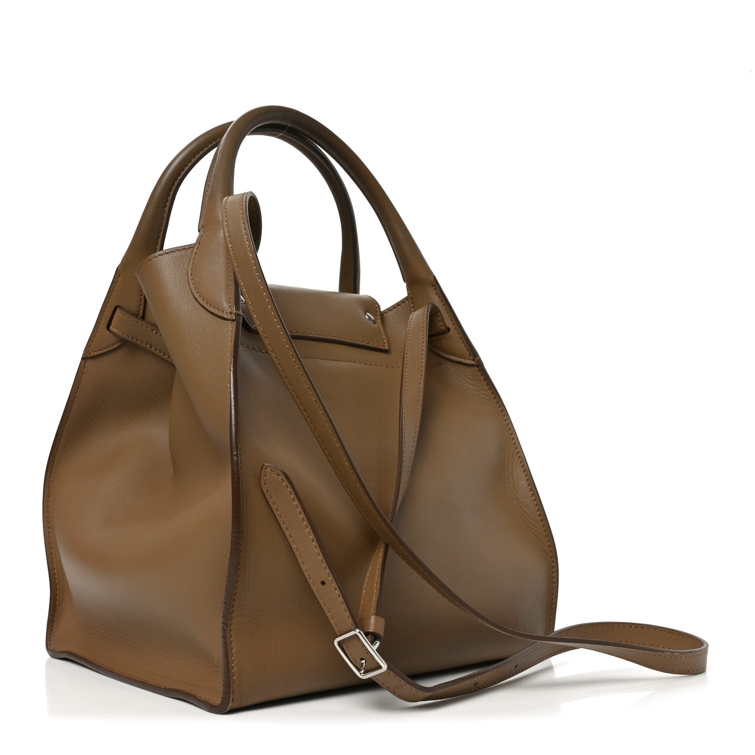 Celine Supple Grained Calfskin Small Big Bag Light Taupe 3 of 10