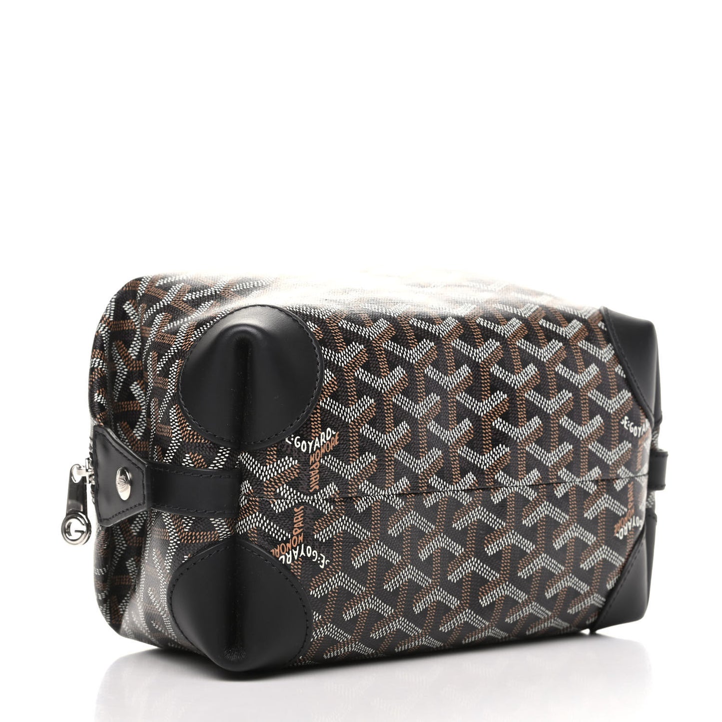 Goyardine Boeing 25 Trousse de Toilette Black