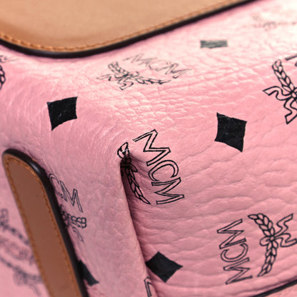 MCM Visetos Medium Klara Hobo Soft Pink 8 of 14