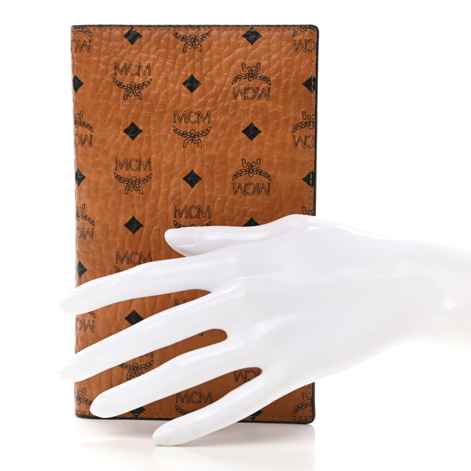 MCM Visetos Bi-Fold Long Wallet Cognac 2 of 7