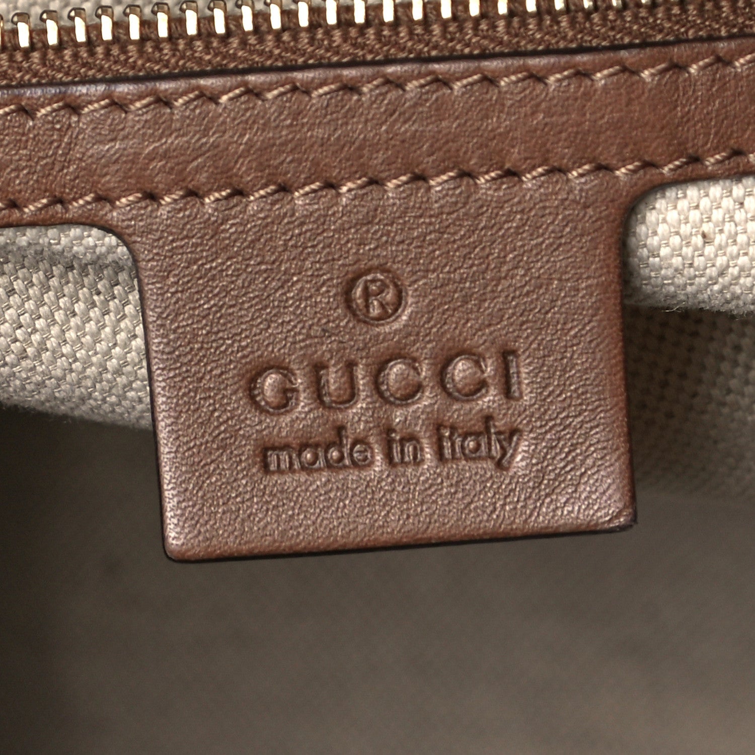 Gucci GG Supreme Monogram Margaux Calfskin Medium Nice Boston Beige Ebony Acero 5 of 11