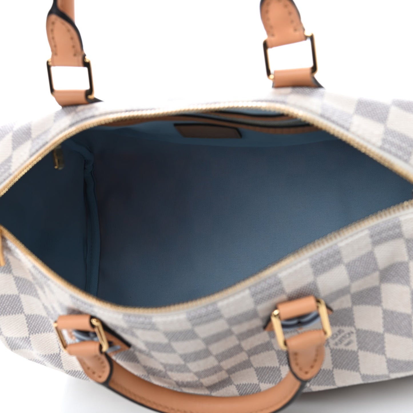 Damier Azur Braided Speedy Bandouliere 30 Blue