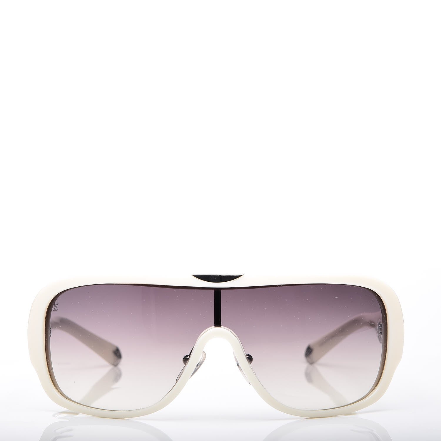 Louis Vuitton Acetate Iris Mask Sunglasses Z0370U White 2 of 7