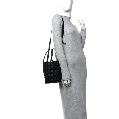 Alexander Wang Suede Calfskin Roxy Mini Bucket Bag Black 2 of 12