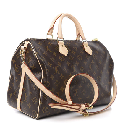 Louis Vuitton Monogram Speedy Bandouliere 35 4 of 10