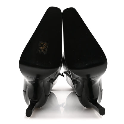Saint Laurent Calfskin Nina 110 Knee High Boots 37 Black 6 of 9