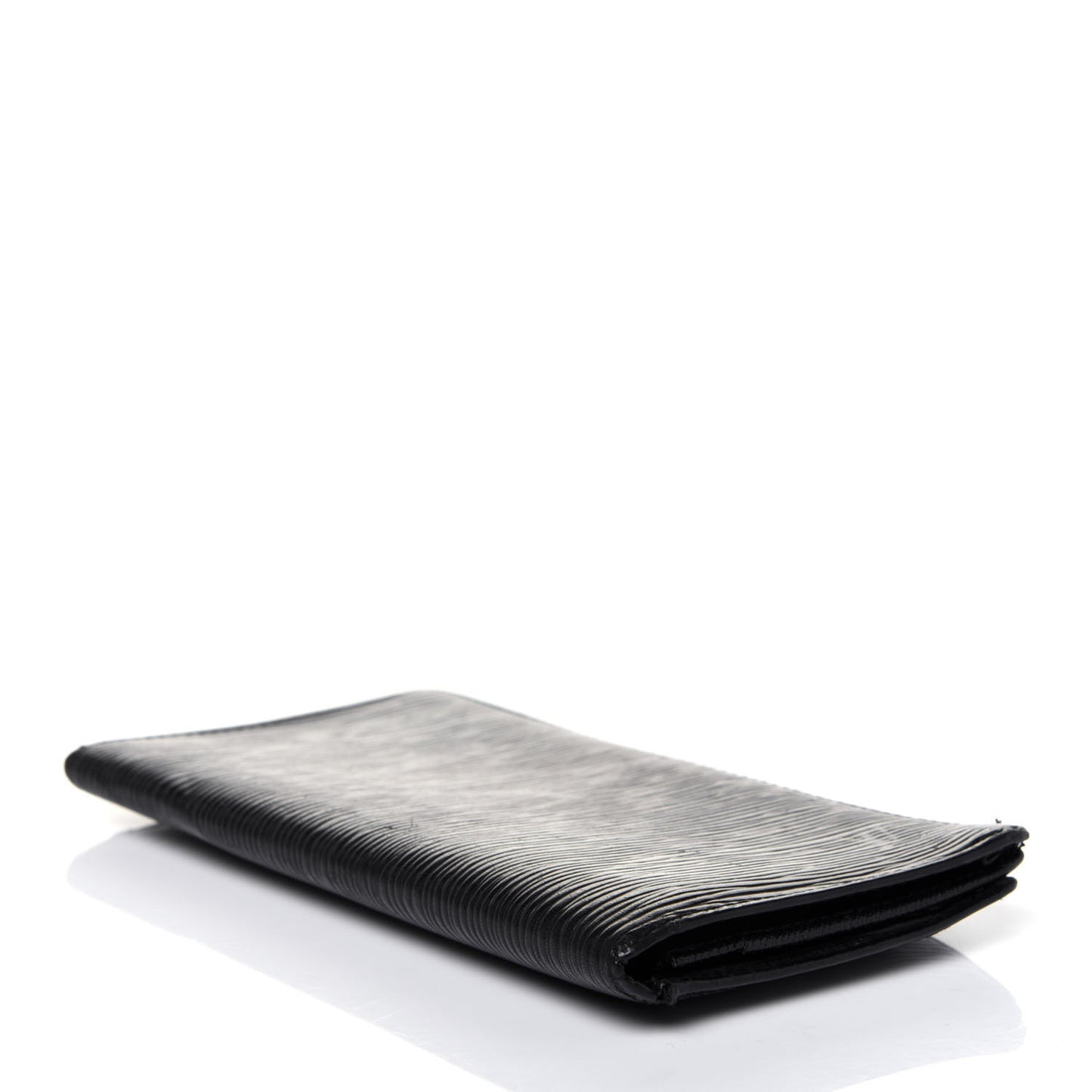 Epi Porte Valeurs Checkbook Wallet Black