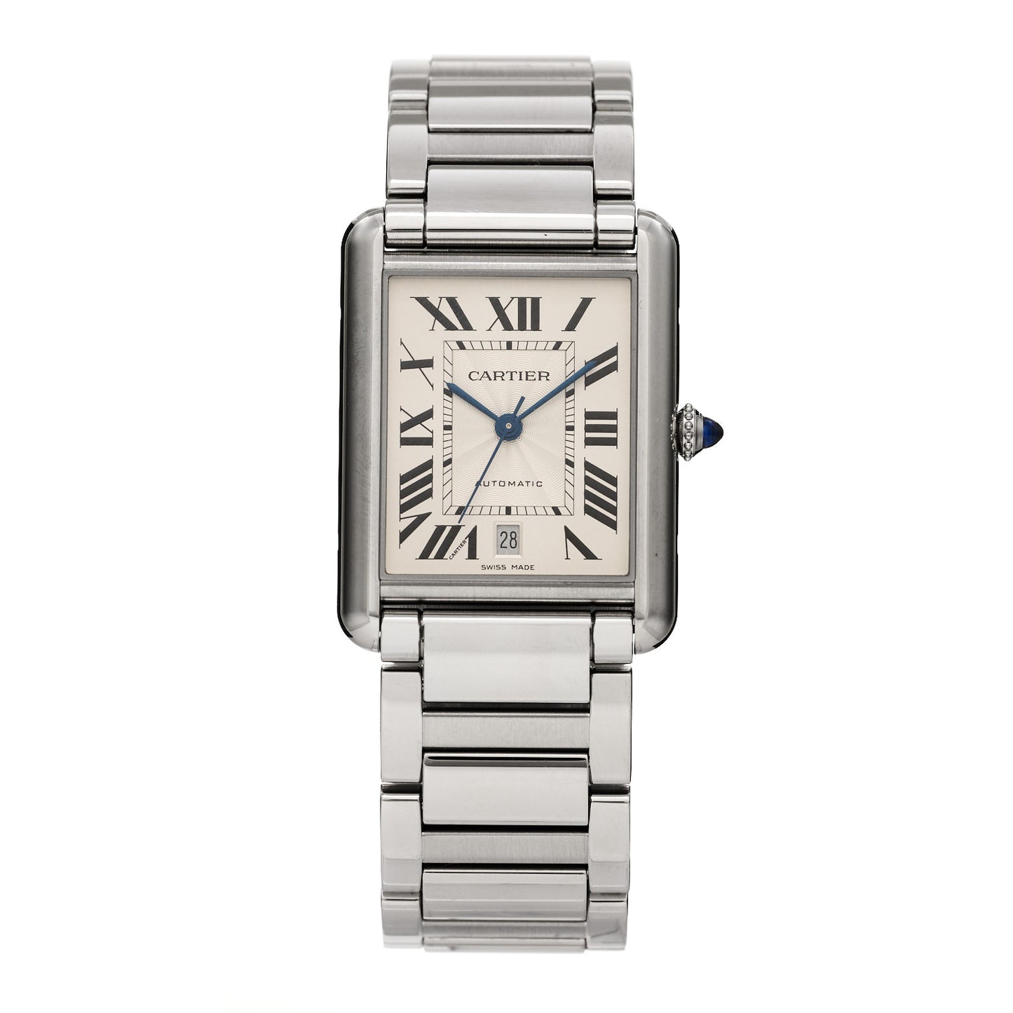 Stainless Steel 31mm Tank Must Automatic Watch