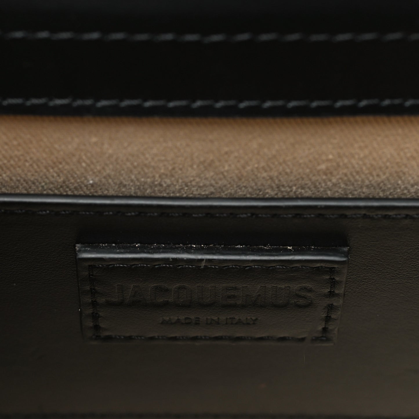 Smooth Calfskin Le Grand Bambino Black