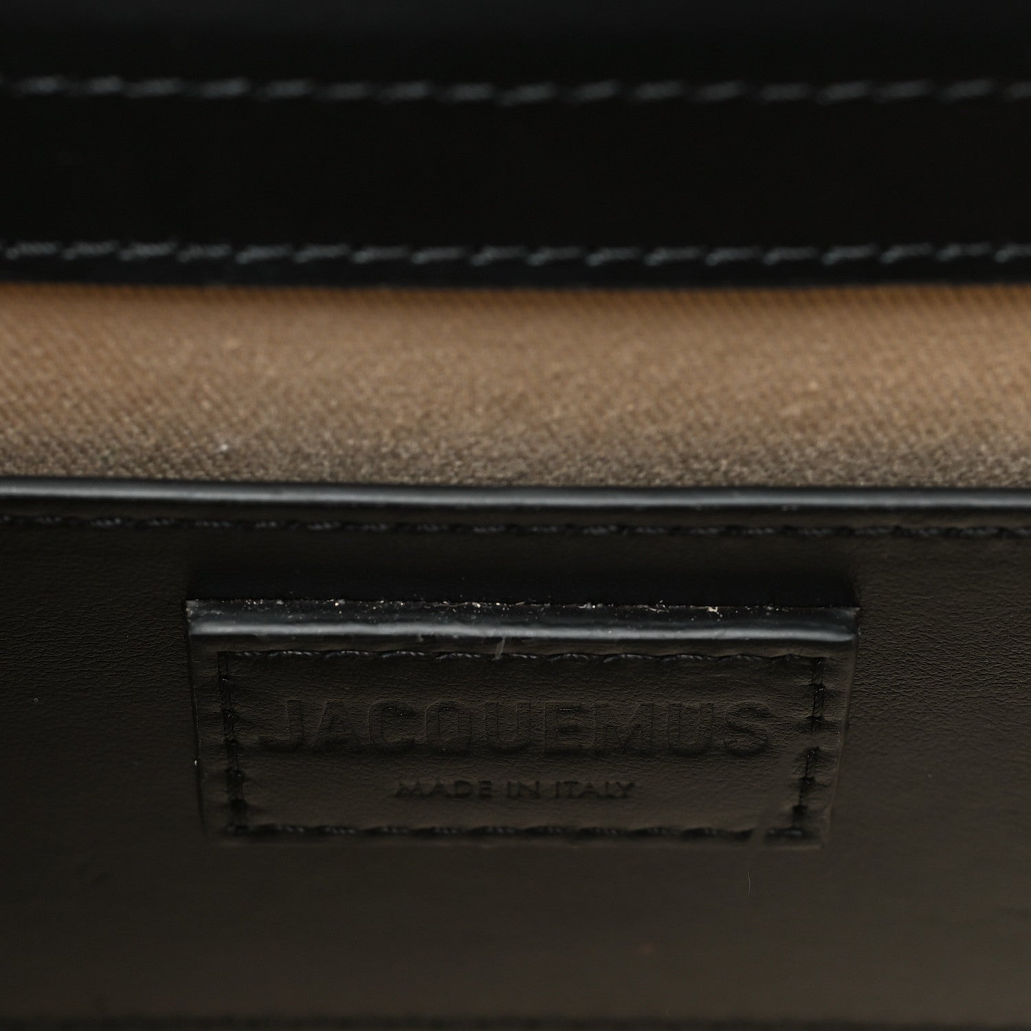 Jacquemus Smooth Calfskin Le Grand Bambino Black 6 of 11