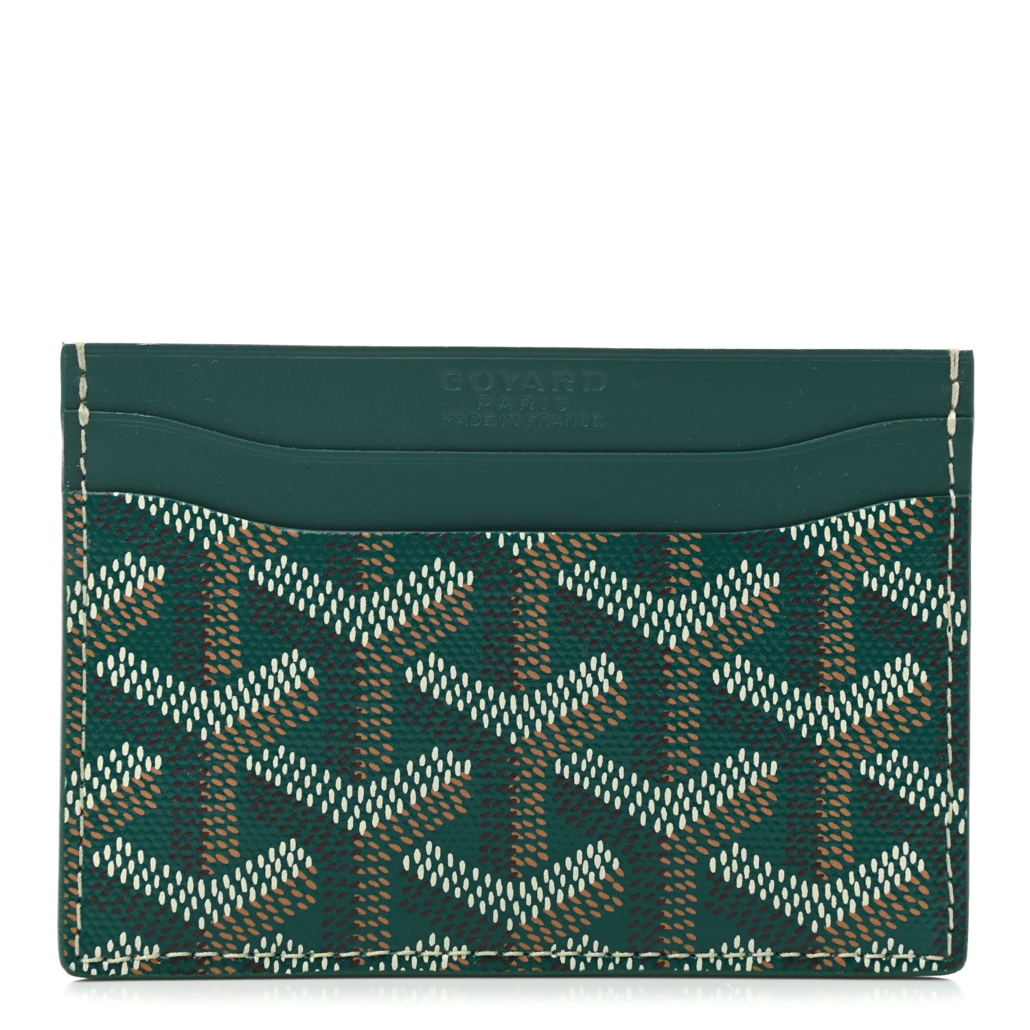 Goyard Goyardine Saint Sulpice Card Holder Green 1 of 6