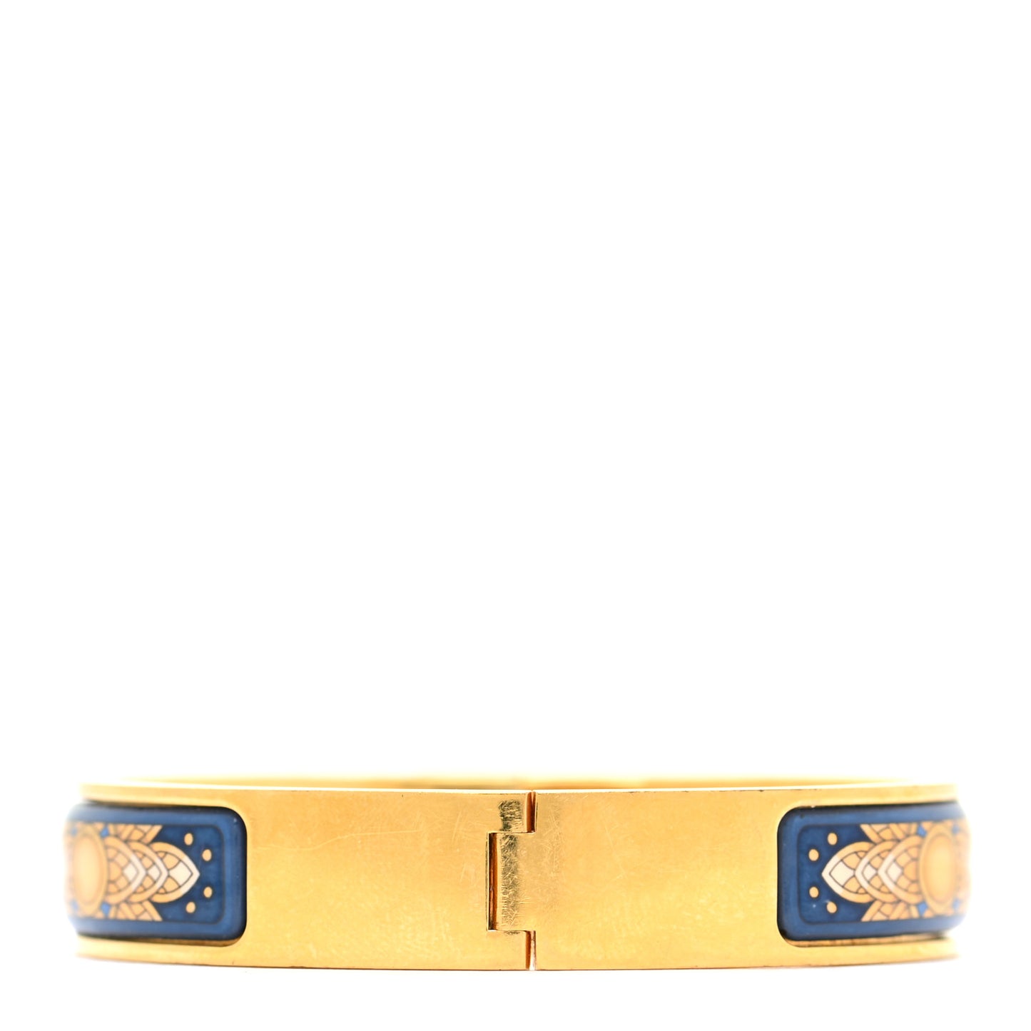 Enamel Printed Narrow Loquet Bracelet