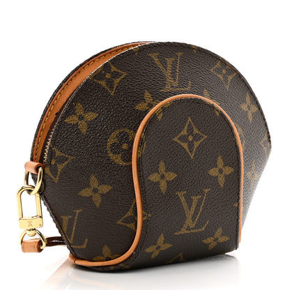 Louis Vuitton Monogram Mini Ellipse Wristlet Clutch 3 of 7