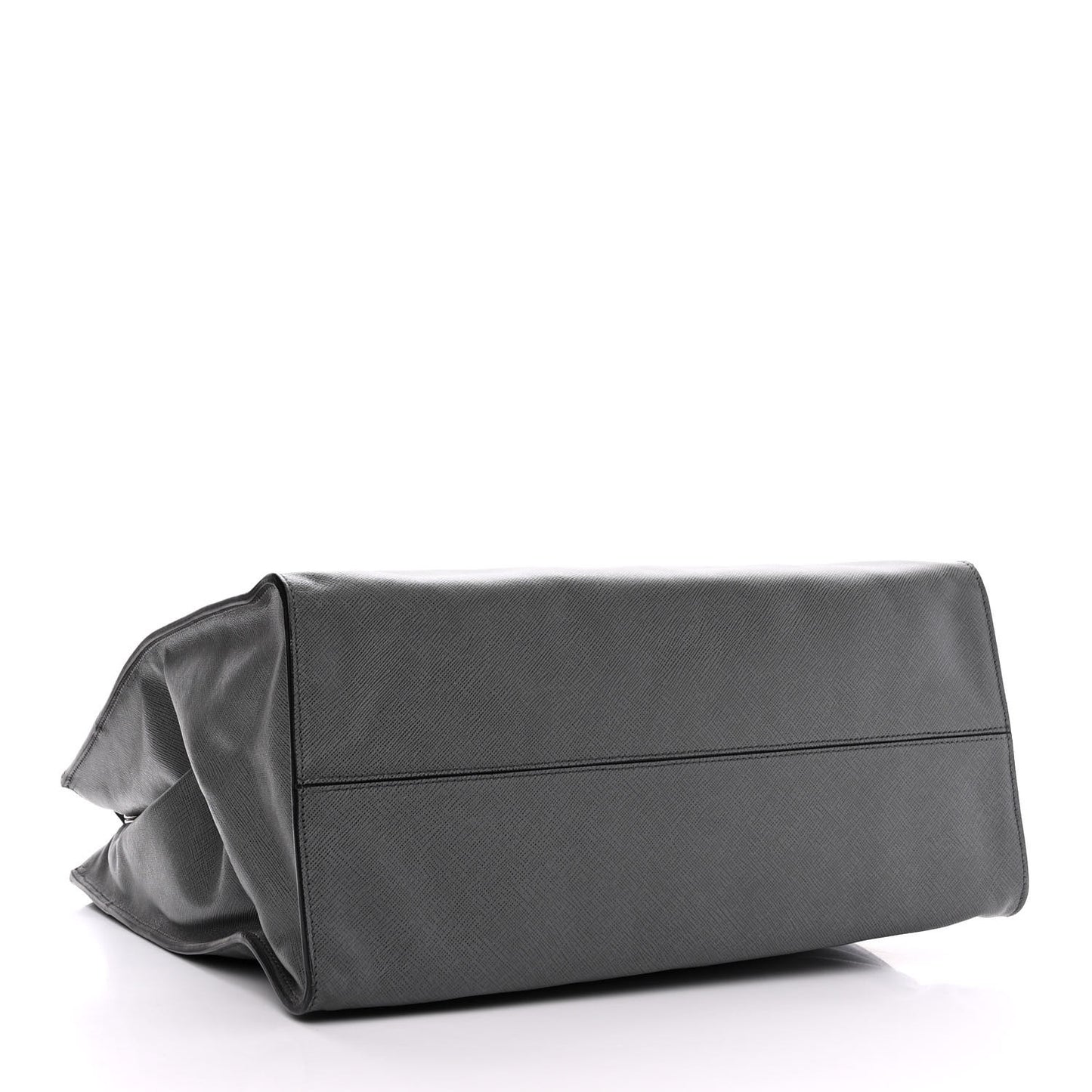 Saffiano Travel Shopping Tote Mercurio