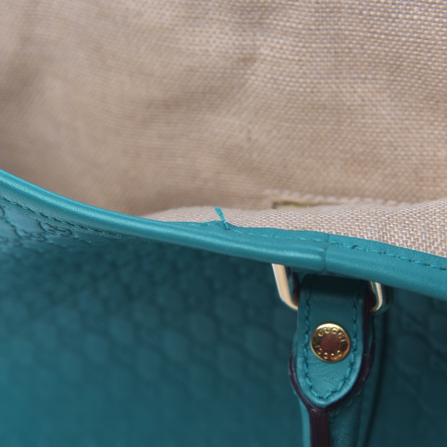 Gucci Microguccissima Medium Joy Tote Deep Cobalt 8 of 11