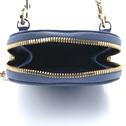 Christian Dior Lambskin Cannage Lady Dior Phone Holder Denim Blue 8 of 11