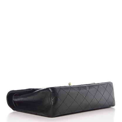 Chanel Lambskin Quilted Medium Double Flap Black 4 of 11